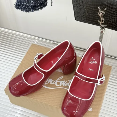 Cheap Christian Louboutin High-heeled shoes For Women #1409174 Replica Wholesale [$112.00 USD] [ITEM#1409174] on Replica Christian Louboutin High-heeled shoes
