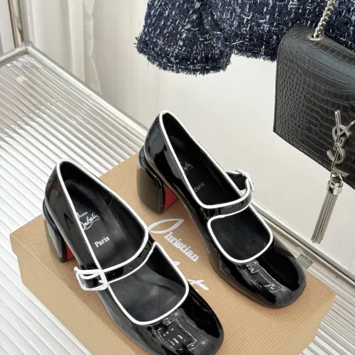 Cheap Christian Louboutin High-heeled shoes For Women #1409175 Replica Wholesale [$112.00 USD] [ITEM#1409175] on Replica Christian Louboutin High-heeled shoes