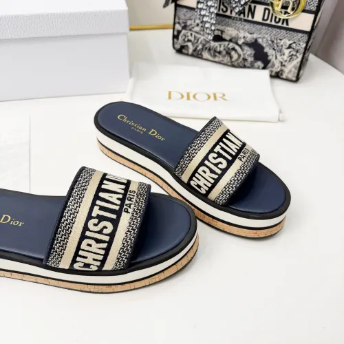 Cheap Christian Dior Slippers For Women #1409177 Replica Wholesale [$85.00 USD] [ITEM#1409177] on Replica Christian Dior Slippers