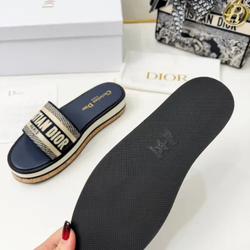 Cheap Christian Dior Slippers For Women #1409177 Replica Wholesale [$85.00 USD] [ITEM#1409177] on Replica Christian Dior Slippers