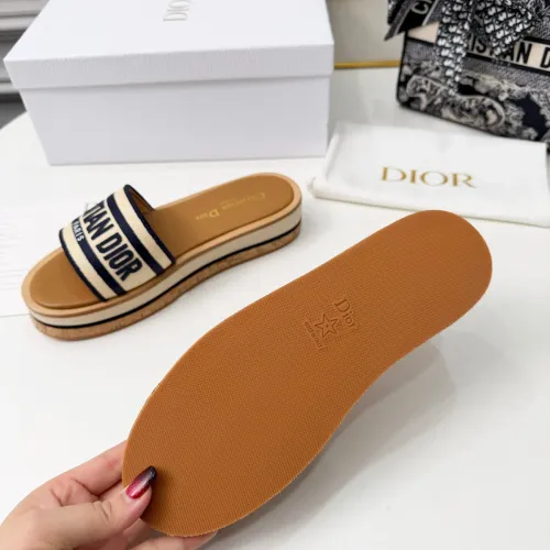 Cheap Christian Dior Slippers For Women #1409178 Replica Wholesale [$85.00 USD] [ITEM#1409178] on Replica Christian Dior Slippers
