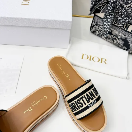 Cheap Christian Dior Slippers For Women #1409179 Replica Wholesale [$85.00 USD] [ITEM#1409179] on Replica Christian Dior Slippers