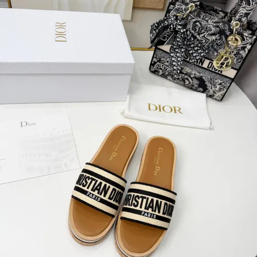Cheap Christian Dior Slippers For Women #1409179 Replica Wholesale [$85.00 USD] [ITEM#1409179] on Replica Christian Dior Slippers