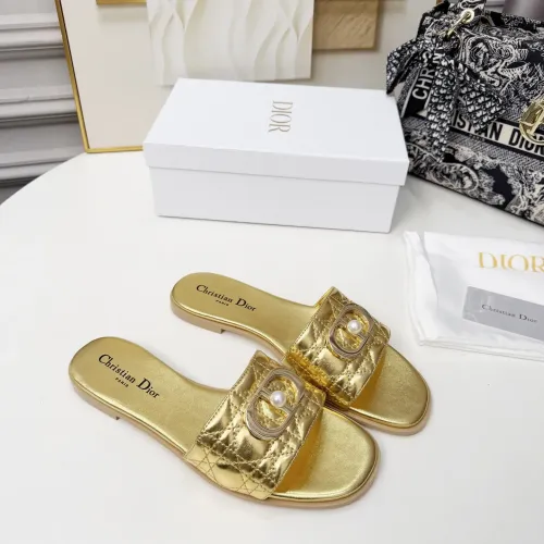 Cheap Christian Dior Slippers For Women #1409182 Replica Wholesale [$82.00 USD] [ITEM#1409182] on Replica Christian Dior Slippers