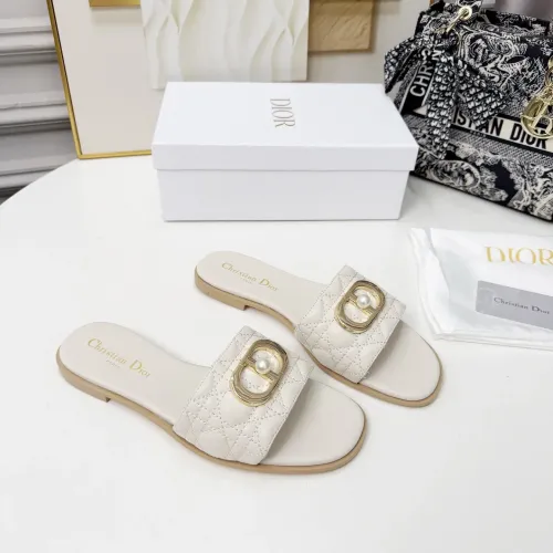 Cheap Christian Dior Slippers For Women #1409183 Replica Wholesale [$82.00 USD] [ITEM#1409183] on Replica Christian Dior Slippers
