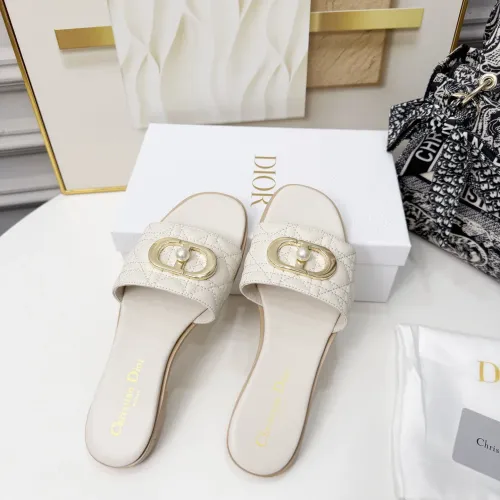 Cheap Christian Dior Slippers For Women #1409183 Replica Wholesale [$82.00 USD] [ITEM#1409183] on Replica Christian Dior Slippers