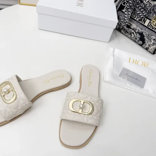 Cheap Christian Dior Slippers For Women #1409183 Replica Wholesale [$82.00 USD] [ITEM#1409183] on Replica Christian Dior Slippers