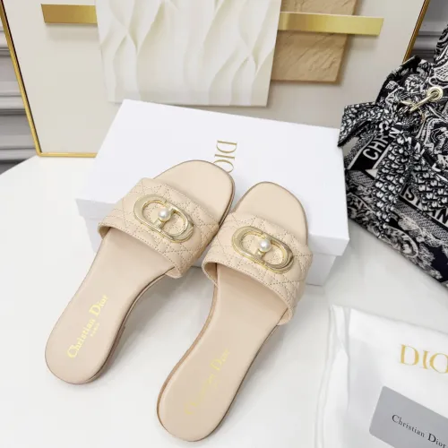 Cheap Christian Dior Slippers For Women #1409184 Replica Wholesale [$82.00 USD] [ITEM#1409184] on Replica Christian Dior Slippers