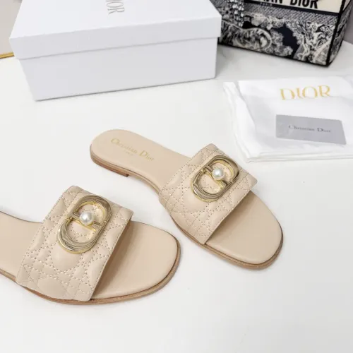 Cheap Christian Dior Slippers For Women #1409184 Replica Wholesale [$82.00 USD] [ITEM#1409184] on Replica Christian Dior Slippers