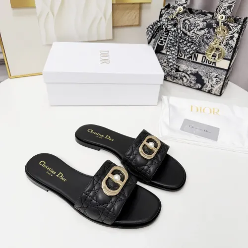 Cheap Christian Dior Slippers For Women #1409186 Replica Wholesale [$82.00 USD] [ITEM#1409186] on Replica Christian Dior Slippers