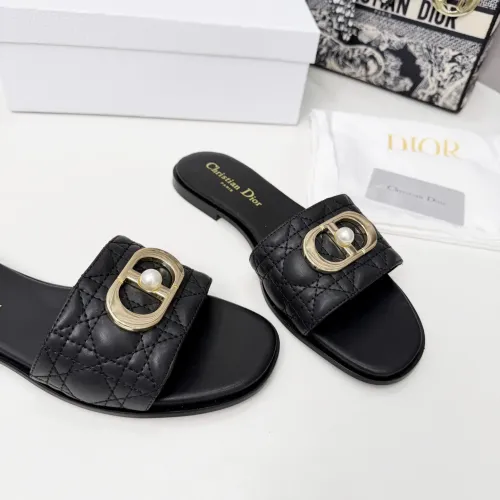 Cheap Christian Dior Slippers For Women #1409186 Replica Wholesale [$82.00 USD] [ITEM#1409186] on Replica Christian Dior Slippers