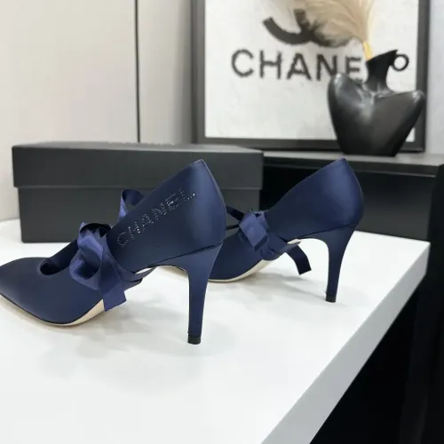 Cheap Chanel High-Heeled Shoes For Women #1409196 Replica Wholesale [$102.00 USD] [ITEM#1409196] on Replica Chanel High-Heeled Shoes