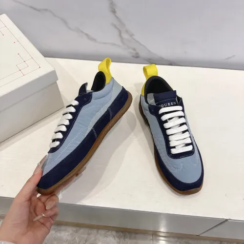 Cheap Alexander McQueen Casual Shoes For Men #1409215 Replica Wholesale [$102.00 USD] [ITEM#1409215] on Replica Alexander McQueen Casual Shoes