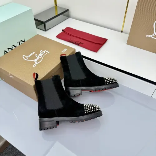 Cheap Christian Louboutin Boots For Women #1409219 Replica Wholesale [$128.00 USD] [ITEM#1409219] on Replica Christian Louboutin Boots