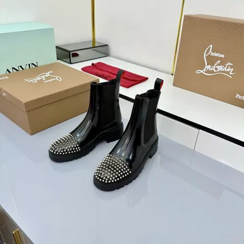 Cheap Christian Louboutin Boots For Women #1409220 Replica Wholesale [$128.00 USD] [ITEM#1409220] on Replica Christian Louboutin Boots