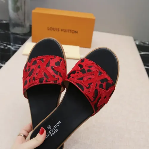 Cheap Louis Vuitton Slippers For Women #1409222 Replica Wholesale [$85.00 USD] [ITEM#1409222] on Replica Louis Vuitton Slippers