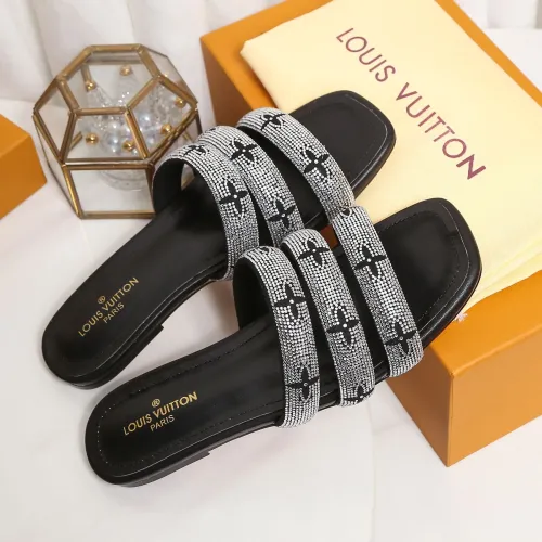 Cheap Louis Vuitton Slippers For Women #1409223 Replica Wholesale [$85.00 USD] [ITEM#1409223] on Replica Louis Vuitton Slippers