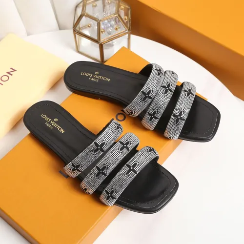 Cheap Louis Vuitton Slippers For Women #1409223 Replica Wholesale [$85.00 USD] [ITEM#1409223] on Replica Louis Vuitton Slippers