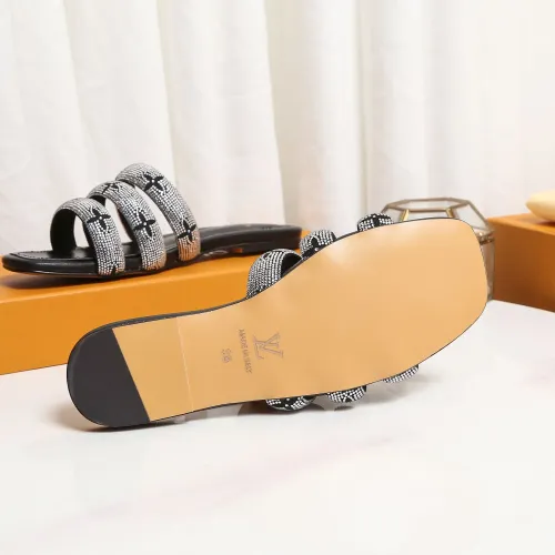 Cheap Louis Vuitton Slippers For Women #1409223 Replica Wholesale [$85.00 USD] [ITEM#1409223] on Replica Louis Vuitton Slippers
