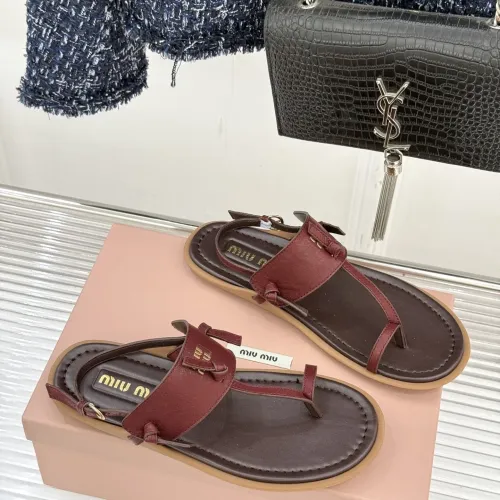 Cheap MIU MIU Sandal For Women #1409229 Replica Wholesale [$98.00 USD] [ITEM#1409229] on Replica MIU MIU Sandal