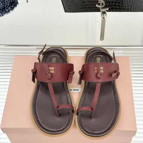 Cheap MIU MIU Sandal For Women #1409229 Replica Wholesale [$98.00 USD] [ITEM#1409229] on Replica MIU MIU Sandal