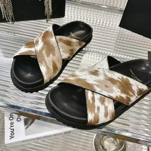 Cheap Yves Saint Laurent YSL Slippers For Women #1409231 Replica Wholesale [$85.00 USD] [ITEM#1409231] on Replica Yves Saint Laurent YSL Slippers
