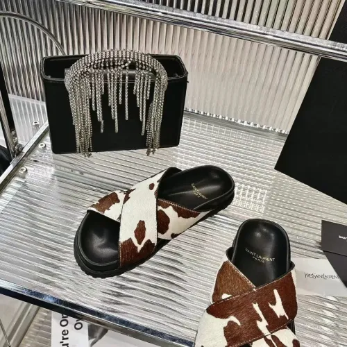 Cheap Yves Saint Laurent YSL Slippers For Women #1409232 Replica Wholesale [$85.00 USD] [ITEM#1409232] on Replica Yves Saint Laurent YSL Slippers