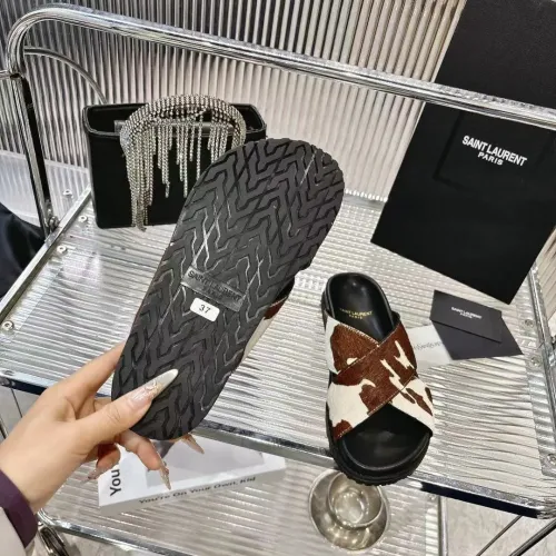 Cheap Yves Saint Laurent YSL Slippers For Women #1409232 Replica Wholesale [$85.00 USD] [ITEM#1409232] on Replica Yves Saint Laurent YSL Slippers