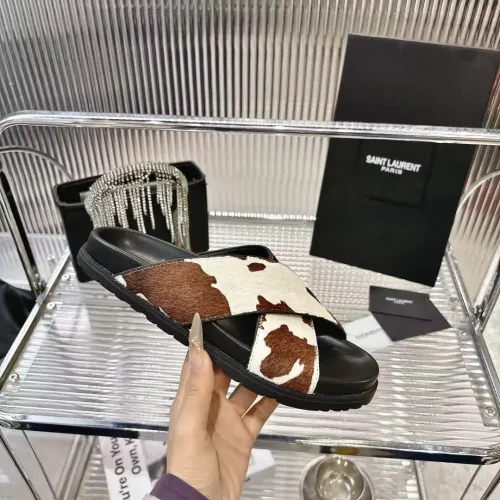 Cheap Yves Saint Laurent YSL Slippers For Women #1409232 Replica Wholesale [$85.00 USD] [ITEM#1409232] on Replica Yves Saint Laurent YSL Slippers