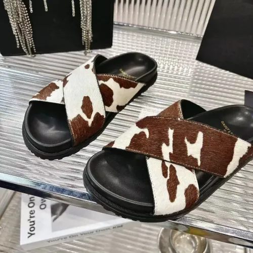 Cheap Yves Saint Laurent YSL Slippers For Women #1409232 Replica Wholesale [$85.00 USD] [ITEM#1409232] on Replica Yves Saint Laurent YSL Slippers