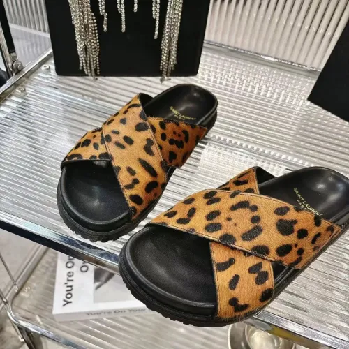 Cheap Yves Saint Laurent YSL Slippers For Women #1409234 Replica Wholesale [$85.00 USD] [ITEM#1409234] on Replica Yves Saint Laurent YSL Slippers