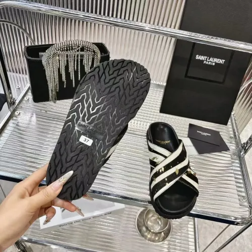 Cheap Yves Saint Laurent YSL Slippers For Women #1409236 Replica Wholesale [$85.00 USD] [ITEM#1409236] on Replica Yves Saint Laurent YSL Slippers