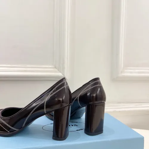 Cheap Prada High-heeled Shoes For Women #1409238 Replica Wholesale [$125.00 USD] [ITEM#1409238] on Replica Prada High-heeled Shoes