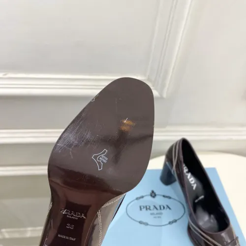 Cheap Prada High-heeled Shoes For Women #1409238 Replica Wholesale [$125.00 USD] [ITEM#1409238] on Replica Prada High-heeled Shoes
