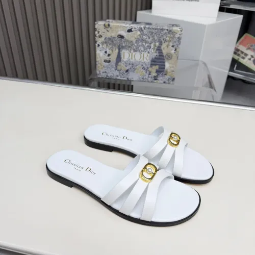 Cheap Christian Dior Slippers For Women #1409324 Replica Wholesale [$82.00 USD] [ITEM#1409324] on Replica Christian Dior Slippers