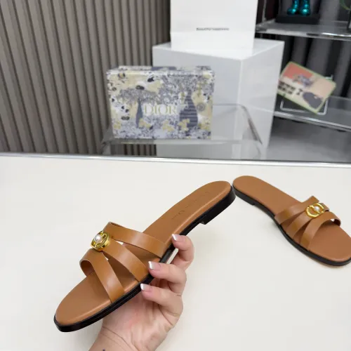Cheap Christian Dior Slippers For Women #1409326 Replica Wholesale [$82.00 USD] [ITEM#1409326] on Replica Christian Dior Slippers