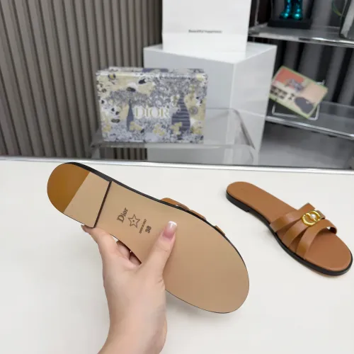 Cheap Christian Dior Slippers For Women #1409326 Replica Wholesale [$82.00 USD] [ITEM#1409326] on Replica Christian Dior Slippers