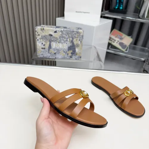 Cheap Christian Dior Slippers For Women #1409326 Replica Wholesale [$82.00 USD] [ITEM#1409326] on Replica Christian Dior Slippers