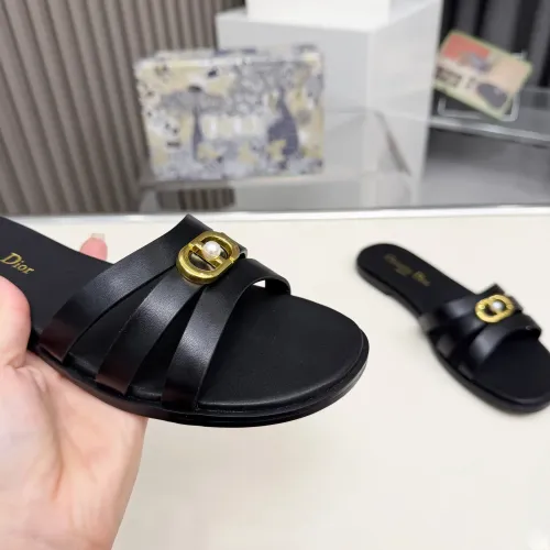 Cheap Christian Dior Slippers For Women #1409328 Replica Wholesale [$82.00 USD] [ITEM#1409328] on Replica Christian Dior Slippers