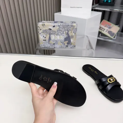Cheap Christian Dior Slippers For Women #1409328 Replica Wholesale [$82.00 USD] [ITEM#1409328] on Replica Christian Dior Slippers