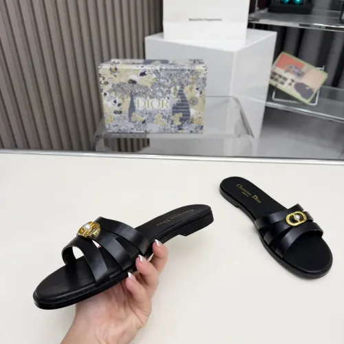 Cheap Christian Dior Slippers For Women #1409328 Replica Wholesale [$82.00 USD] [ITEM#1409328] on Replica Christian Dior Slippers