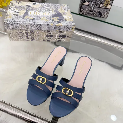 Cheap Christian Dior Slippers For Women #1409334 Replica Wholesale [$85.00 USD] [ITEM#1409334] on Replica Christian Dior Slippers