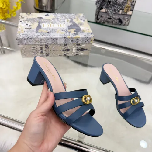 Cheap Christian Dior Slippers For Women #1409334 Replica Wholesale [$85.00 USD] [ITEM#1409334] on Replica Christian Dior Slippers