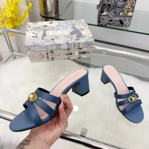 Cheap Christian Dior Slippers For Women #1409334 Replica Wholesale [$85.00 USD] [ITEM#1409334] on Replica Christian Dior Slippers