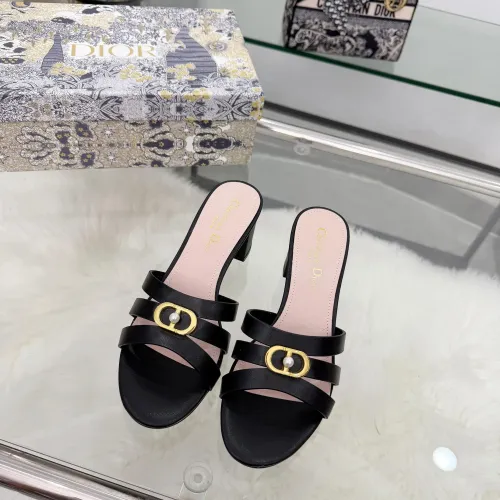 Cheap Christian Dior Slippers For Women #1409335 Replica Wholesale [$85.00 USD] [ITEM#1409335] on Replica Christian Dior Slippers