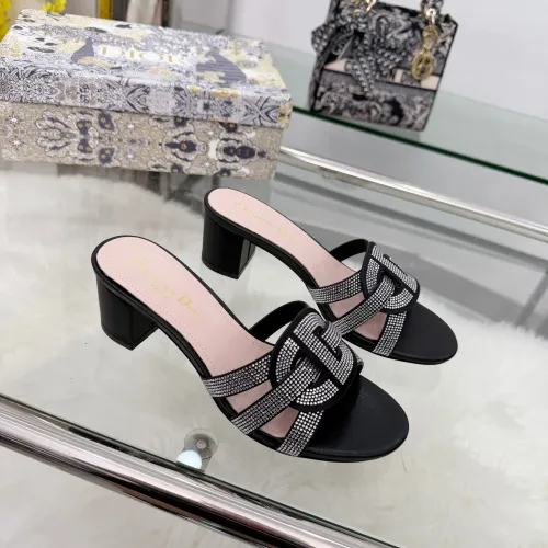 Cheap Christian Dior Slippers For Women #1409337 Replica Wholesale [$88.00 USD] [ITEM#1409337] on Replica Christian Dior Slippers