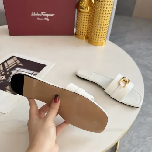 Cheap Salvatore Ferragamo Slippers For Women #1409338 Replica Wholesale [$82.00 USD] [ITEM#1409338] on Replica Salvatore Ferragamo Slippers