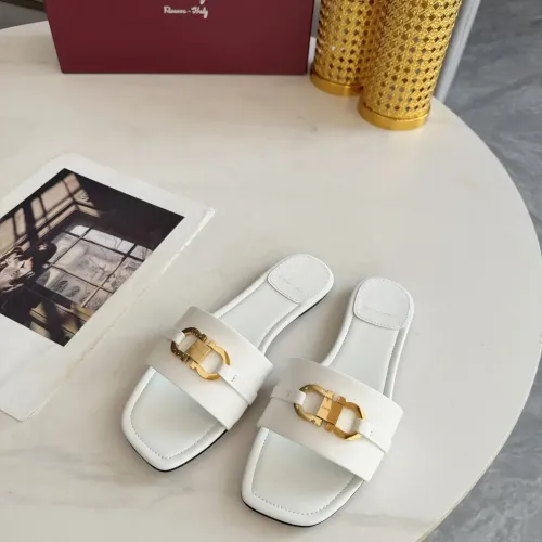 Cheap Salvatore Ferragamo Slippers For Women #1409338 Replica Wholesale [$82.00 USD] [ITEM#1409338] on Replica Salvatore Ferragamo Slippers