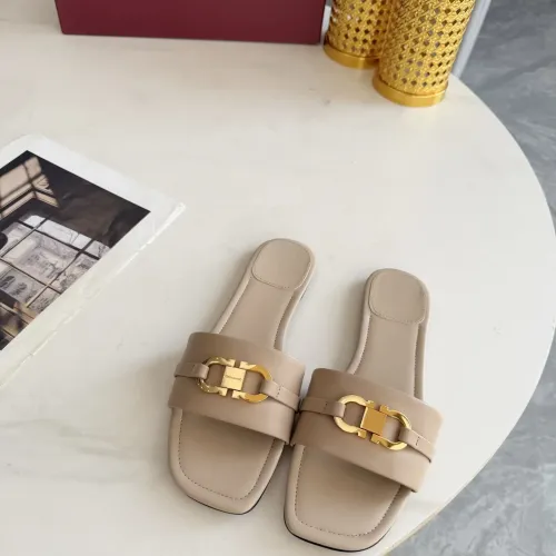 Cheap Salvatore Ferragamo Slippers For Women #1409340 Replica Wholesale [$82.00 USD] [ITEM#1409340] on Replica Salvatore Ferragamo Slippers
