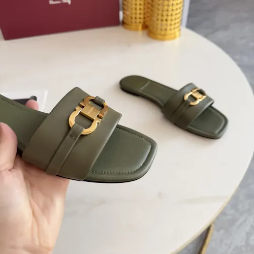 Cheap Salvatore Ferragamo Slippers For Women #1409346 Replica Wholesale [$82.00 USD] [ITEM#1409346] on Replica Salvatore Ferragamo Slippers